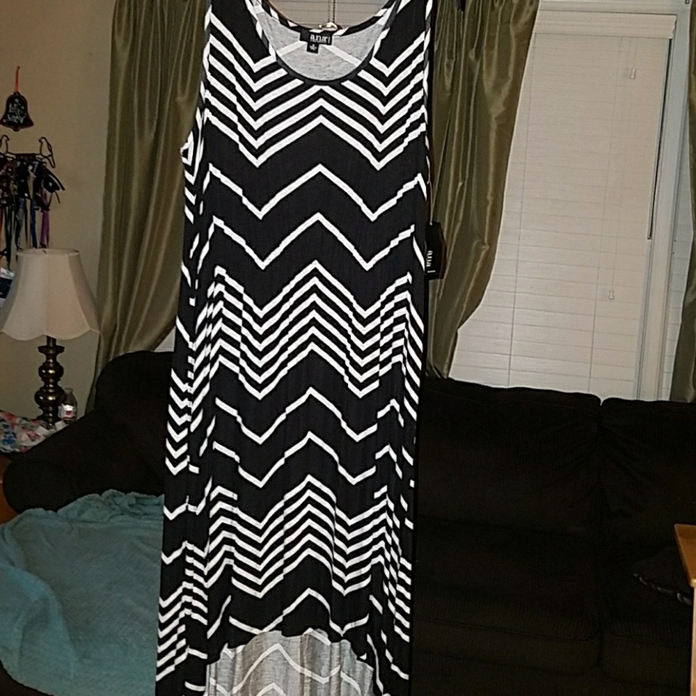 a.n.a. high low dress